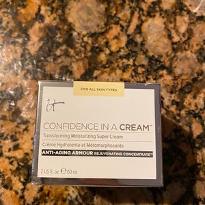 It confidence in a cream